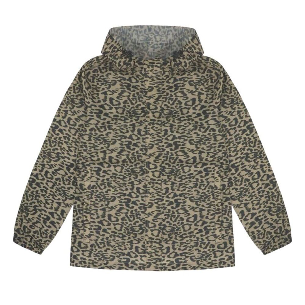 Gelert Womens/Ladies Leopard Print Packable  Jacket / Brown/Black